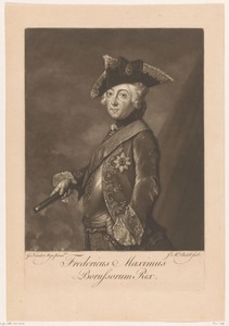 Portret van Frederik de Grote