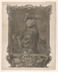 Portret van Frederik de Grote