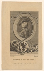 Portret van Frederik de Grote