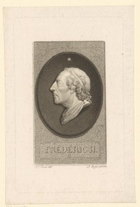 Portret van Frederik de Grote