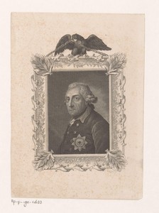 Portret van Frederik de Grote