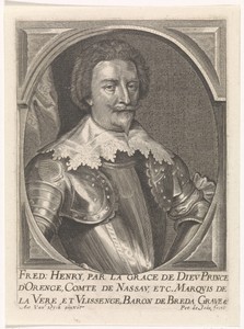 Portret van Frederik Hendrik, prins van Oranje-Nassau
