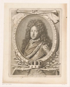 Portret van Frederik I, koning van Pruisen, als keurvorst van Brandenburg