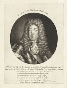 Portret van Frederik I, koning van Pruisen
