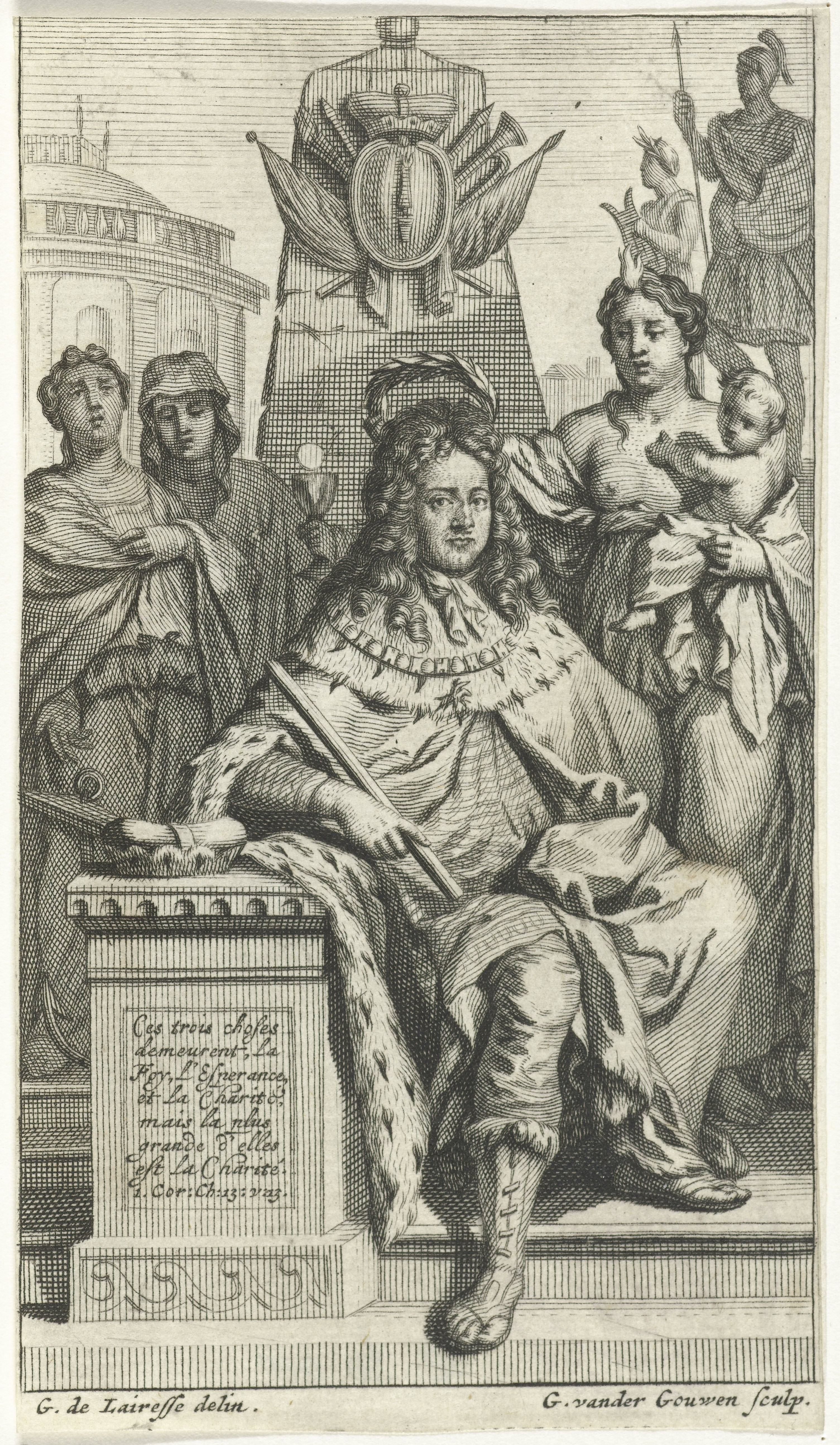 Portret van Frederik I van Pruisen by Gilliam van der Gouwen