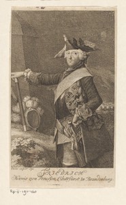 Portret van Frederik II van Pruisen