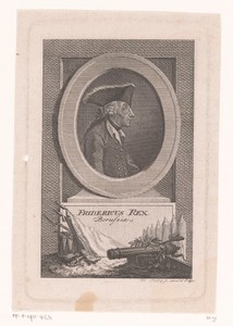 Portret van Frederik II van Pruisen
