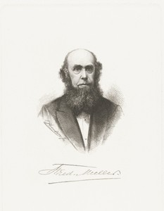 Portret van Frederik Muller