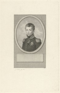 Portret van Frederik, prins der Nederlanden