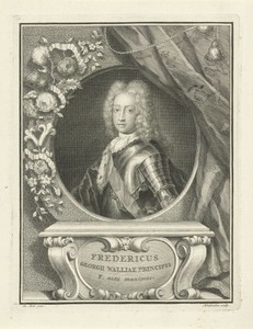Portret van Frederik, prins van Wales