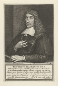 Portret van Frederik Spanheim