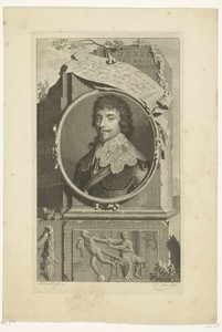 Portret van Frederik V, keurvorst van de Palts, koning van Bohemen