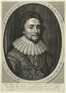 Portret van Frederik V, keurvorst van de Palts, koning van Bohemen