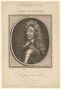Portret van Frederik van Schomberg