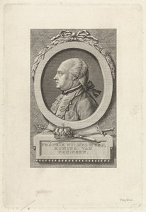 Portret van Frederik Willem II, koning van Pruisen