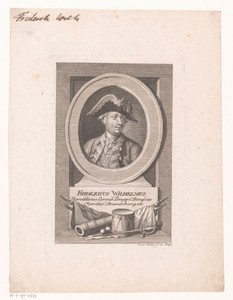 Portret van Frederik Willem II van Pruissen