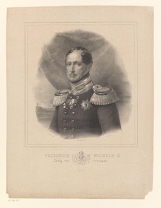 Portret van Frederik Willem III, koning van Pruisen