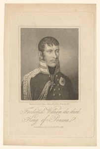 Portret van Frederik Willem III van Pruisen