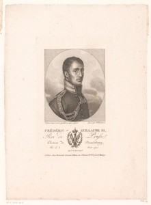 Portret van Frederik Willem III van Pruisen