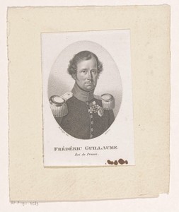Portret van Frederik Willem III van Pruisen