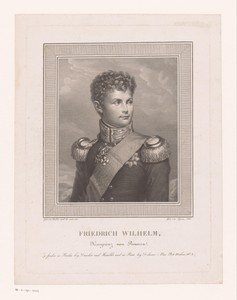 Portret van Frederik Willem IV, koning van Pruisen