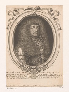 Portret van Frederik Willem, keurvorst van Brandenburg