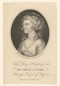 Portret van Frederika van Pruisen