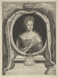 Portret van Frederikke Amalia van Zweden
