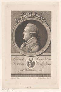 Portret van Friedrich Adam Julius von Wangenheim
