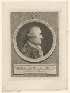 Portret van Friedrich Anton von Heynitz