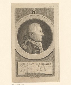 Portret van Friedrich Anton von Heynitz