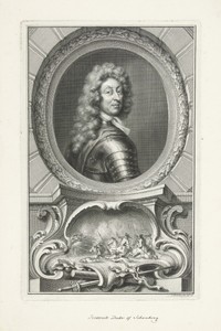 Portret van Friedrich Arnaud hertog van Schomberg