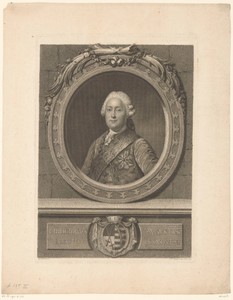 Portret van Friedrich August II van Saksen