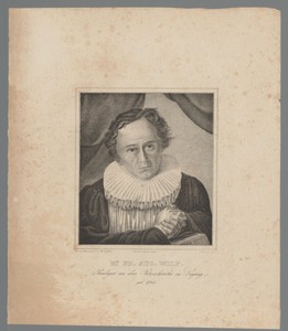 Portret van Friedrich August Wolf