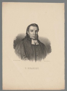 Portret van Friedrich Christlieb Girardet