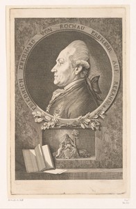 Portret van Friedrich Eberhard, Freiherr von Rochow