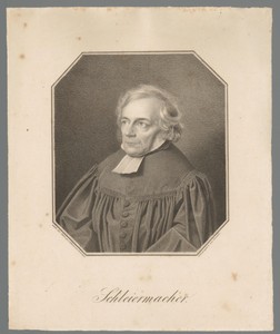 Portret van Friedrich Ernst Daniel Schleiermacher