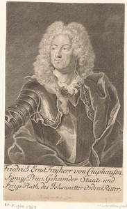 Portret van Friedrich Ernst von Knyphausen