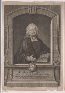Portret van Friedrich Griese