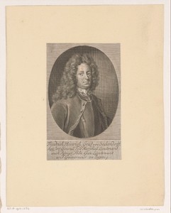 Portret van Friedrich Heinrich, Reichsgraf von Seckendorf