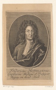 Portret van Friedrich Hoffmann