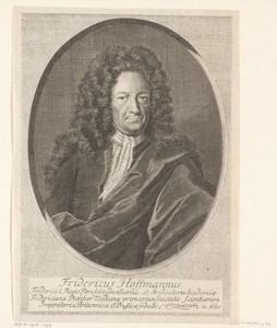 Portret van Friedrich Hoffmann