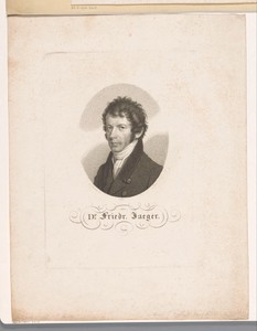 Portret van Friedrich Jäger von Jaxtthal