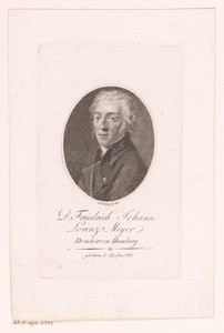 Portret van Friedrich Johann Lorenz Meyer