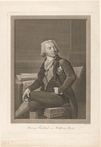 Portret van Friedrich Karl Ludwig, hertog van Schlweswig-Holstein-Sonderburg-Beck