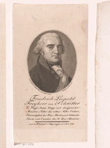 Portret van Friedrich Leopold, Freiherr von Schrötter