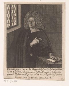 Portret van Friedrich Lucae op 63-jarige leeftijd