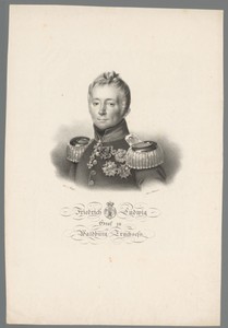 Portret van Friedrich Ludwig III Truchsess zu Waldburg