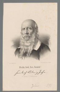 Portret van Friedrich Ludwig Jahn