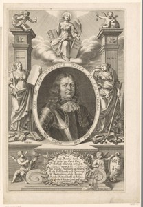 Portret van Friedrich Ludwig von Janowitz